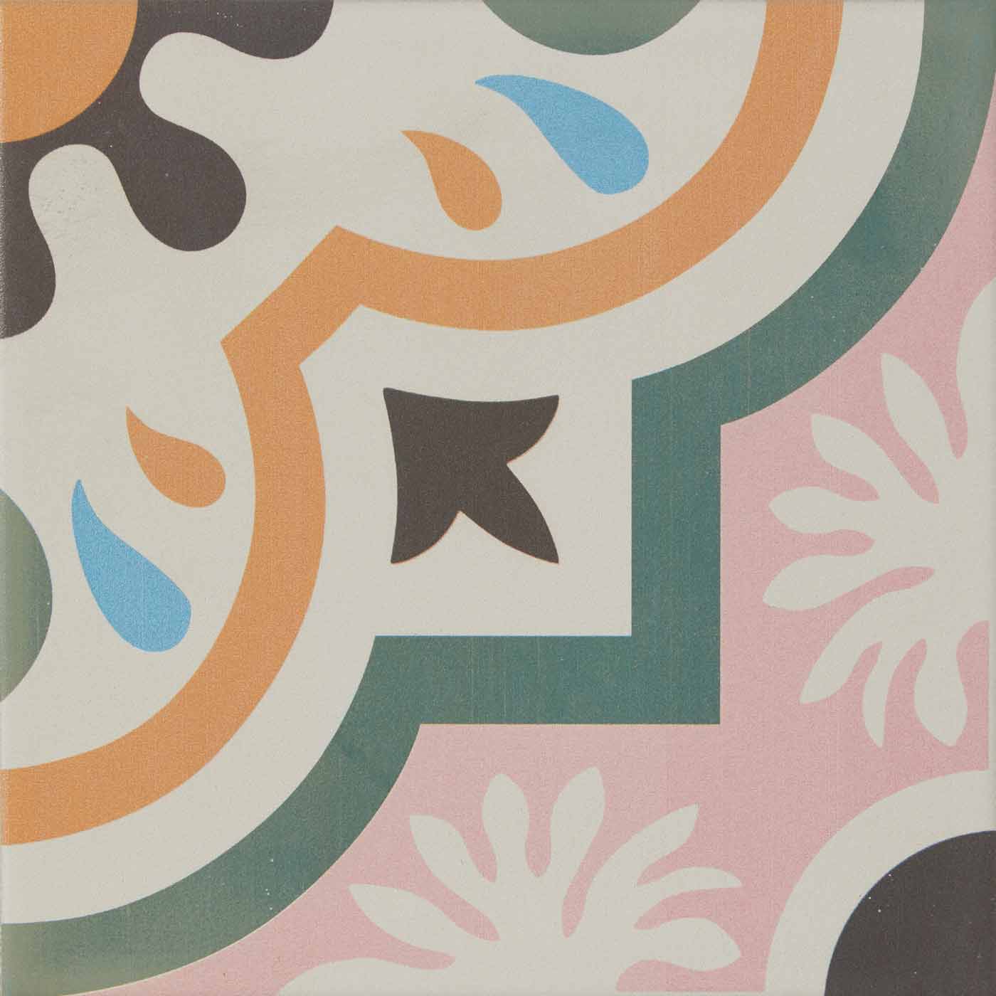 Cabana New Orleans Pattern tile 20x20cm - Image 2