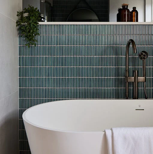 Bamboo Verdigris Gloss Mosaic 28.4x29.5cm - Image 5
