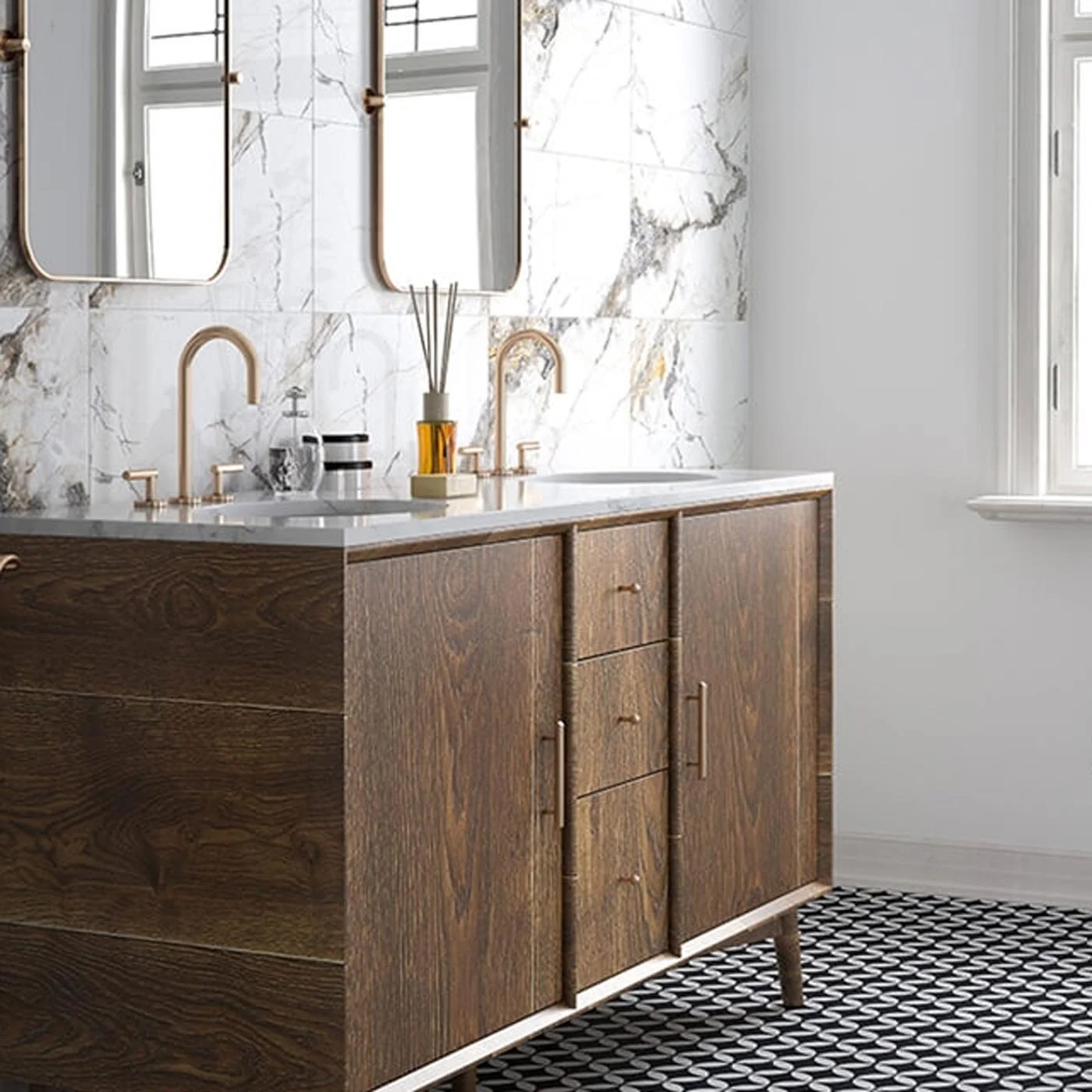 Verona Marble Polished tile 30x60cm - Image 4