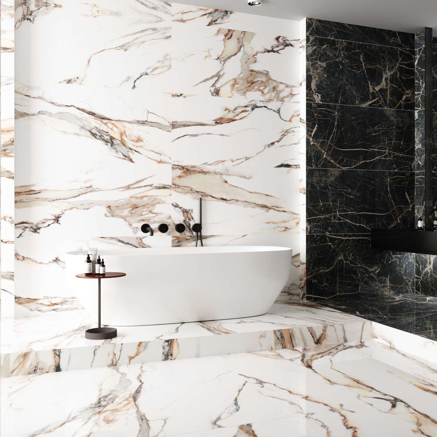 Calacatta Gold Polished XL tile 59.7x119.7cm - Image 7
