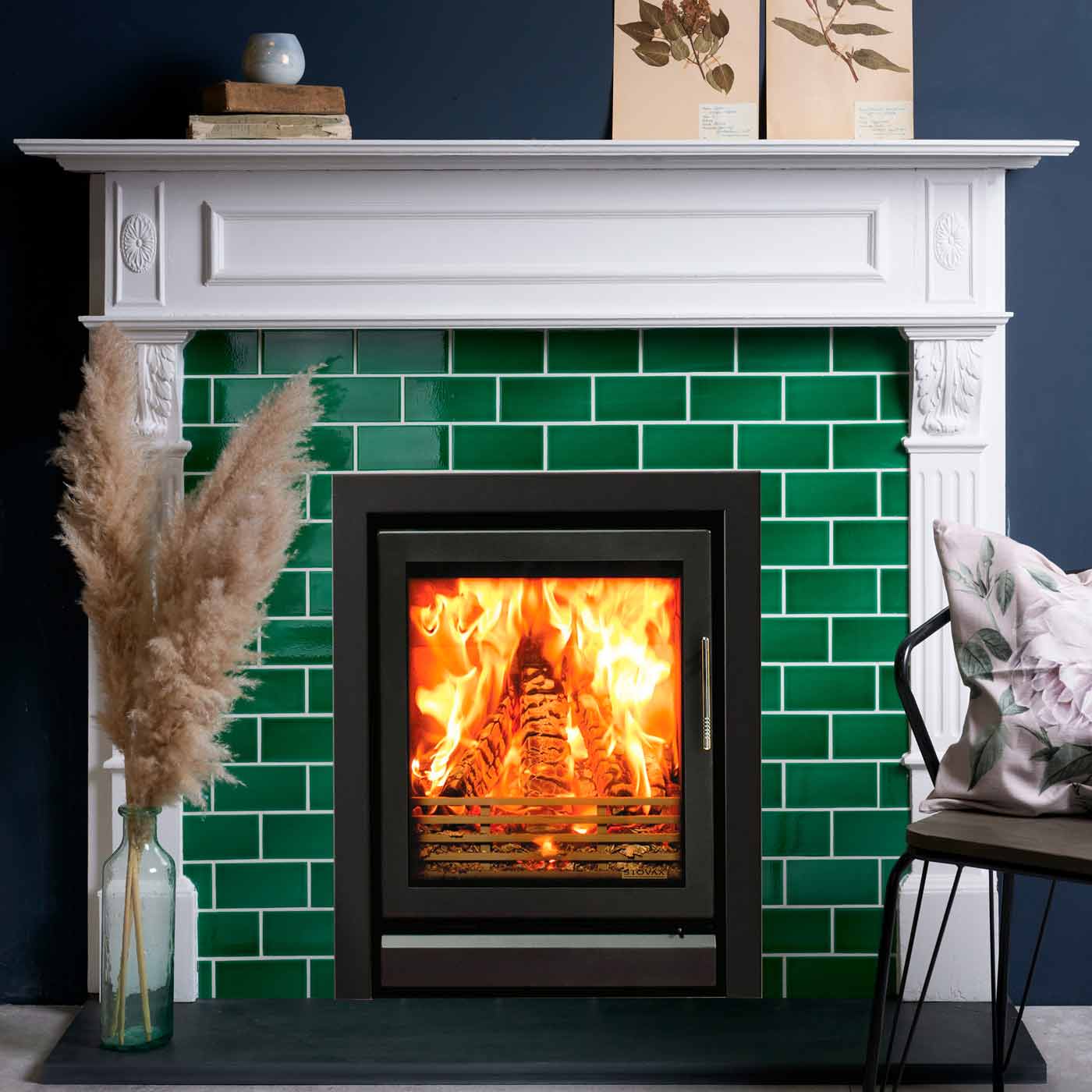 Victorian Style Emerald Green Brick tile 7.5x15cm - Image 3