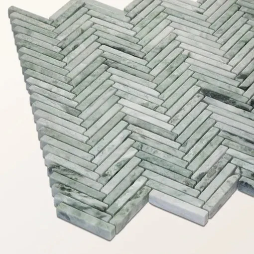 Athens Mint Marble Mosaic - 29.2 x 30.2cm - Image 3