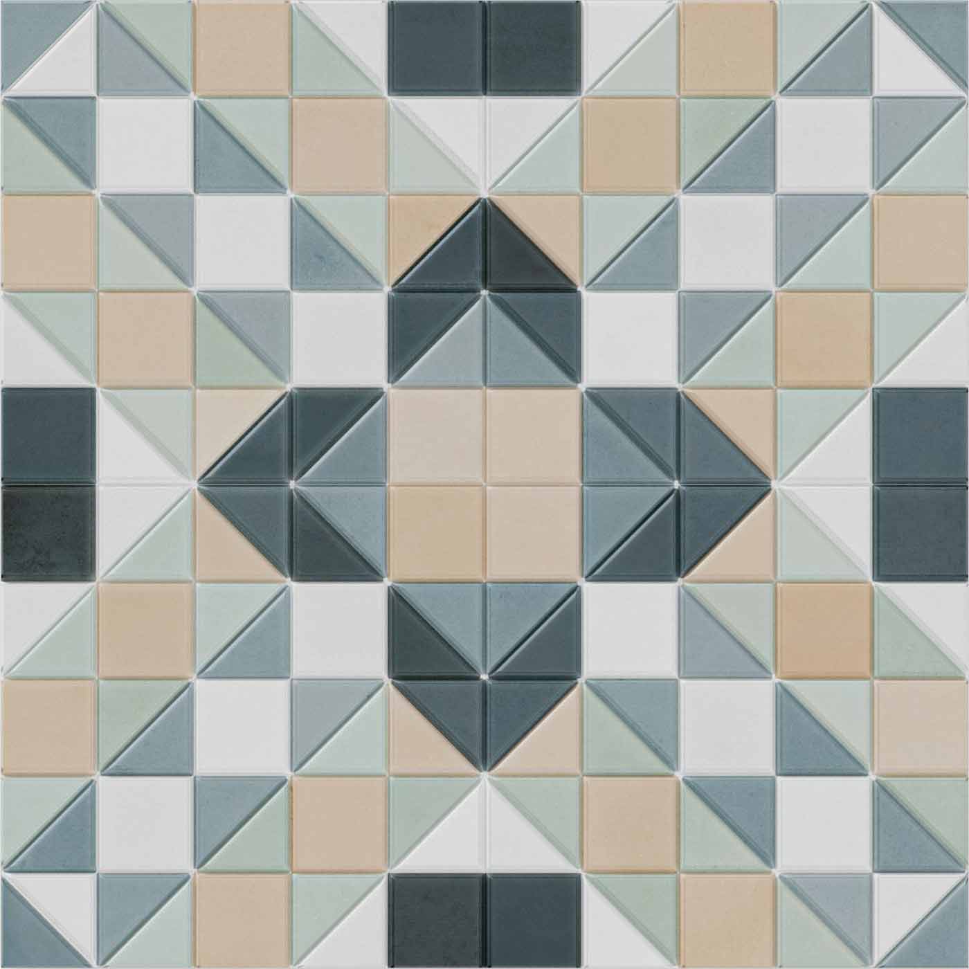 Pavillion Marine Blue tile 28x28cm - Image 2