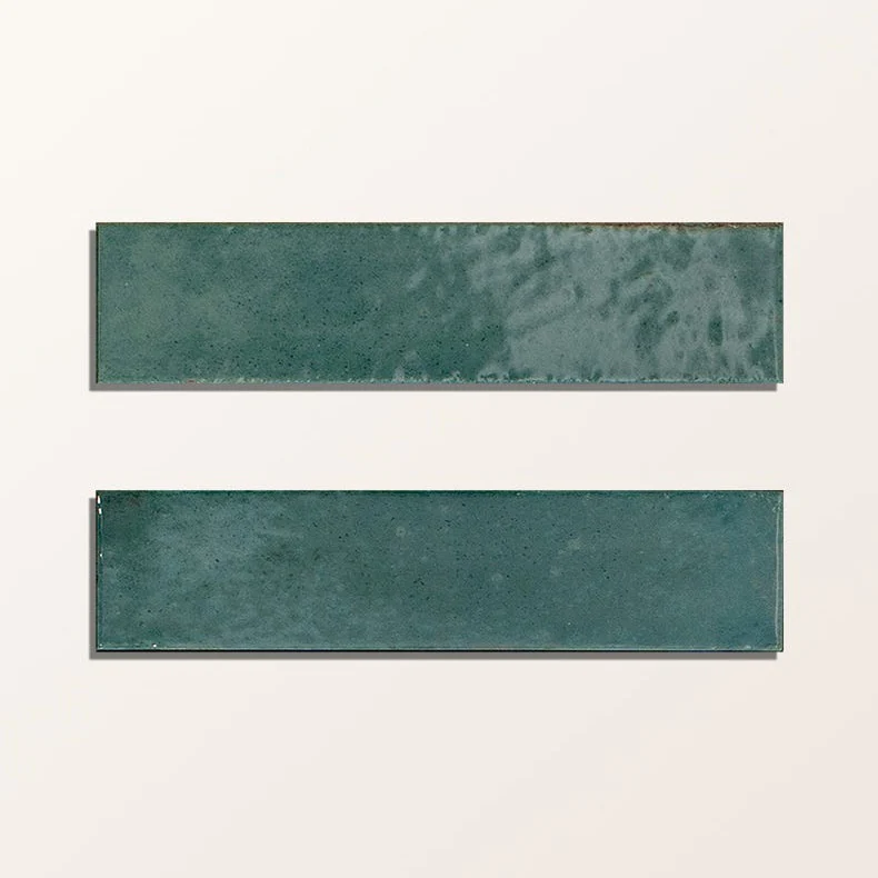 Foundry Novo Porcelain Turquoise Tile - 5.7 x 23.7cm - Image 3