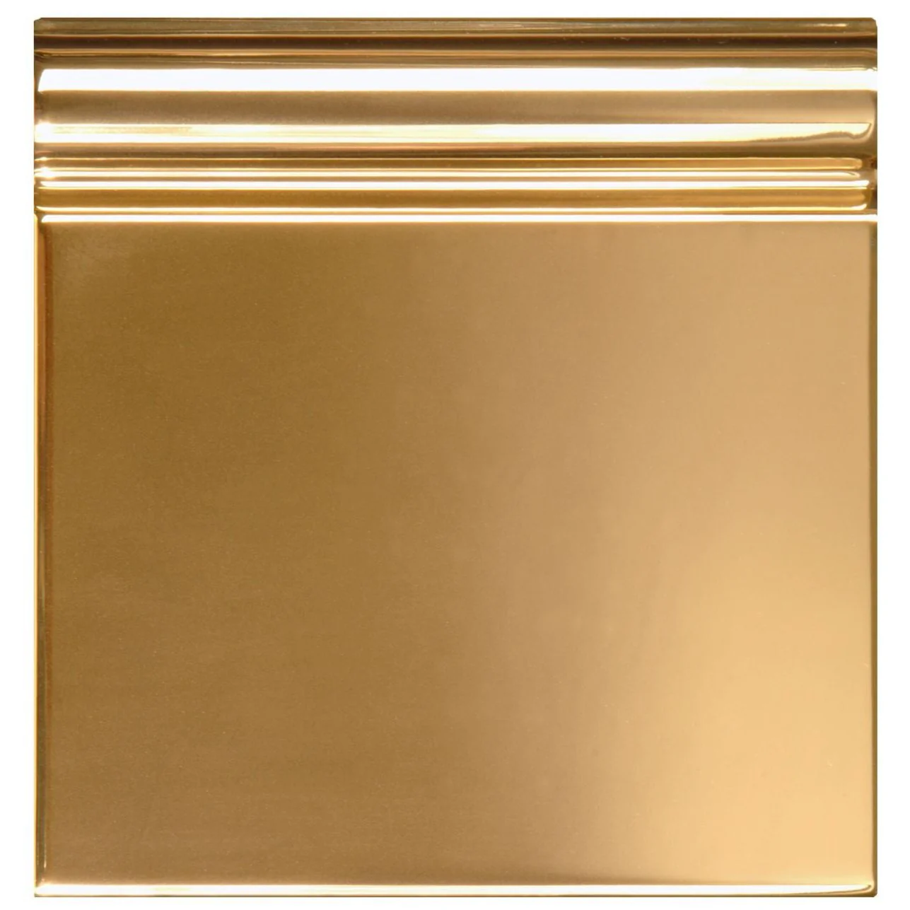 Gold Skirting Tile 15.2x15.2cm - Image 2
