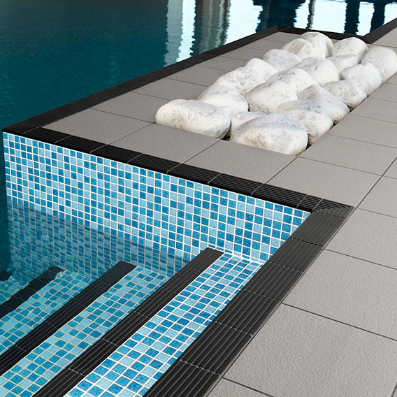 Luna Steel Grey Vitrified tile 30x30cm by Dorset Woolliscroft - Image 2