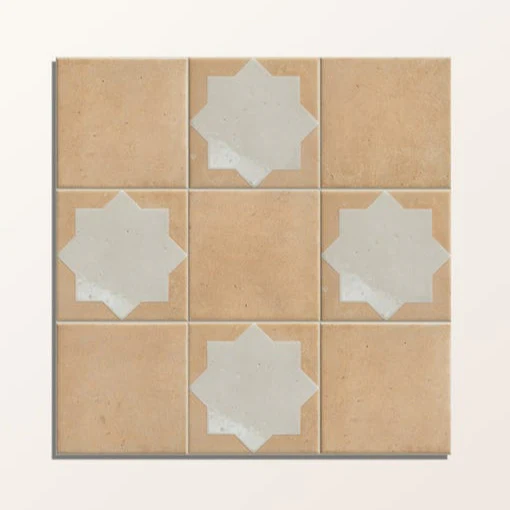 Menara White Star Porcelain - 15 x 15cm - Image 5